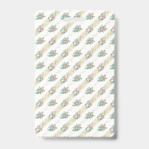 Crachá Padrão de Rosa Vintage - Insígnia