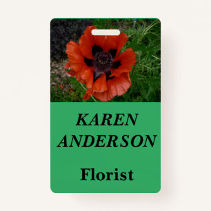 Crachá papoila oriental