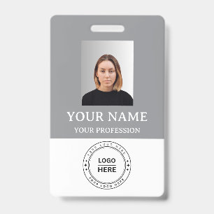 Crachá para funcionários do Gris personalizado com