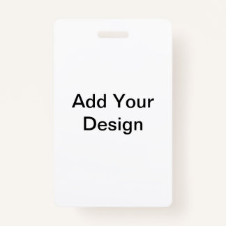 Crachá para ID de foto Adicionar seu Crachá Design