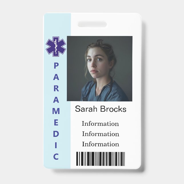 Crachá Paramedic (Frente)
