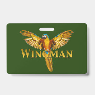 Crachá Parceiro de Asa de Papagaio