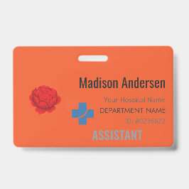 Crachá Passagem de Evento Plástico - Entry.ID.OfOffice.Me