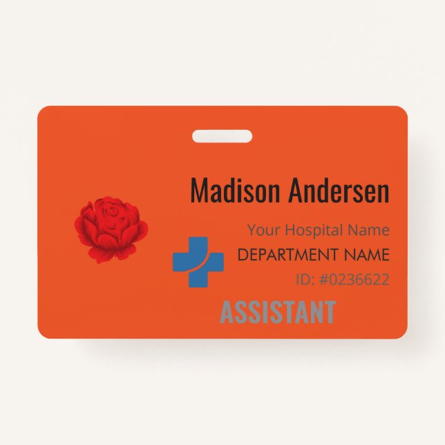 Crachá Passagem de Evento Plástico - Entry.ID.OfOffice.Me (Frente)