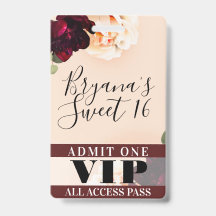 Passagem VIP para Festas Doces 16 com Flores de Ma