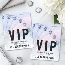 Passe de Acesso Total Evento VIP