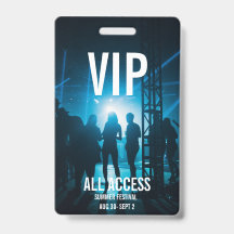 Passe de Evento de Concerto com Acesso Total VIP F