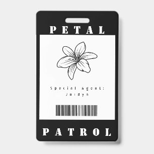 Crachá Patrulha de Pétalas