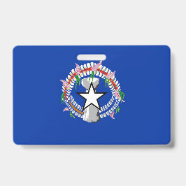 Crachá pavilhão das Ilhas Mariana norte