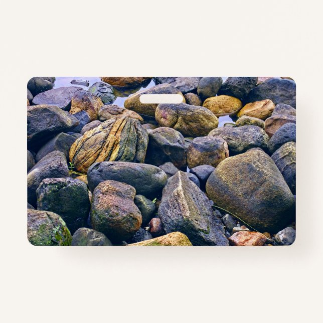 Crachá Pedras coloridas (Frente)