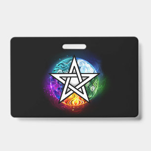 Crachá Pentagrama do Wiccan