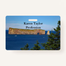 Percé Rock no Golfo da Rua.