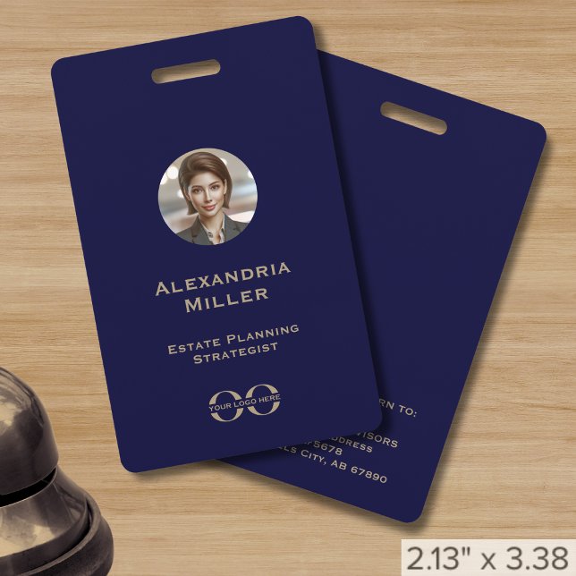 Crachá Personalização da identificação do Funcionarios de (Criador carregado)