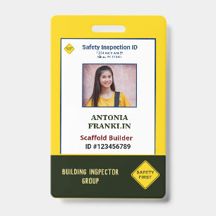 Crachá Personalização de Foto do Cartão de Identifica