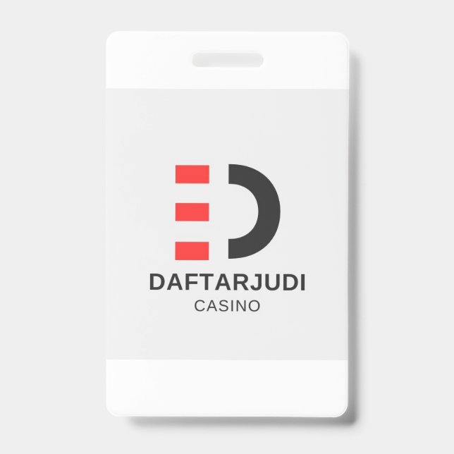 Crachá Personalizado com Logotipo para Negócios ou (Frente)