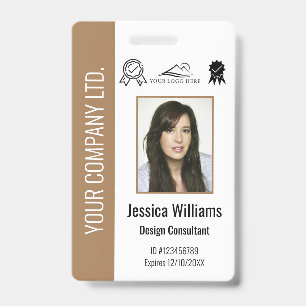 Crachá Personalizado Corporativo Certificado Funci