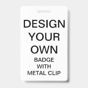 CRACHÁ personalizado costume COM GRAMPO do METAL