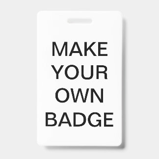 CRACHÁ personalizado costume da IDENTIDADE do