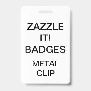 CRACHÁ personalizado costume do GRAMPO do METAL