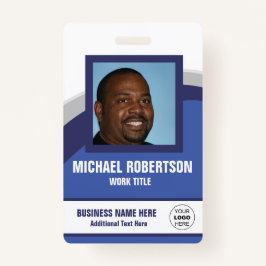 Crachá Personalizado de Funcionários de Foto