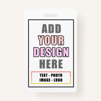 Crachá Personalizado de Identidade de Evento do Of