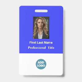 Crachá Personalizado de Identificação de Funcionár