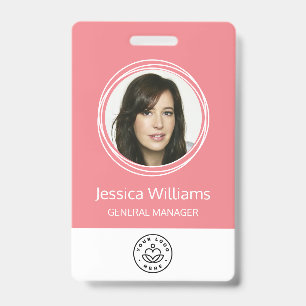 Crachá Personalizado de Identificação de Funcionár