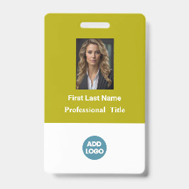 Crachá Personalizado de Identificação de Funcionár