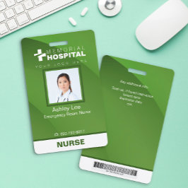 Crachá Personalizado de Segurança para Unidade de