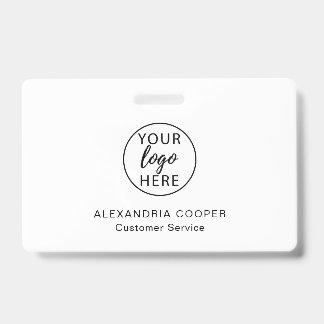 Crachá Personalizado para Funcionários Corporativo