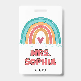 Crachá Personalizado para Professores