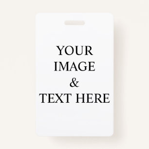 Crachá Personalizado Personalizado Sua Própria Fotografia