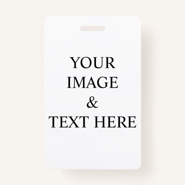 Crachá Personalizado Personalizado Sua Própria Fotografia (Frente)