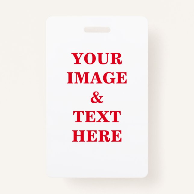 Crachá Personalizado Personalizado Sua Própria Fotografia (Frente)