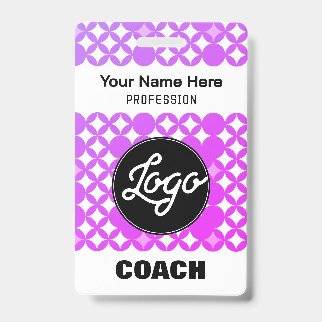 Crachá Personalizar (Frente)