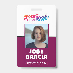 Crachá Personalizar ID de Evento/Funcionário do Corporate