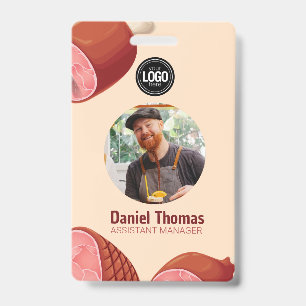 Crachá Personalizar Negócios Açougue