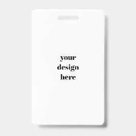 Crachá Personalizar ou Customizar 