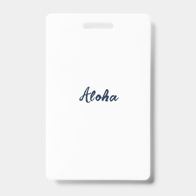 Crachá Personalizar ou Customizar (Frente)