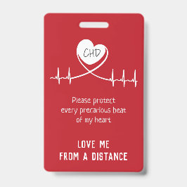 Crachá Placa de Alerta de Bebê no Assento CHD