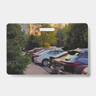 Crachá Placa de identificação Sunset Moment PVC – Persona