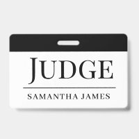 Placa Personalizada Nome Juiz