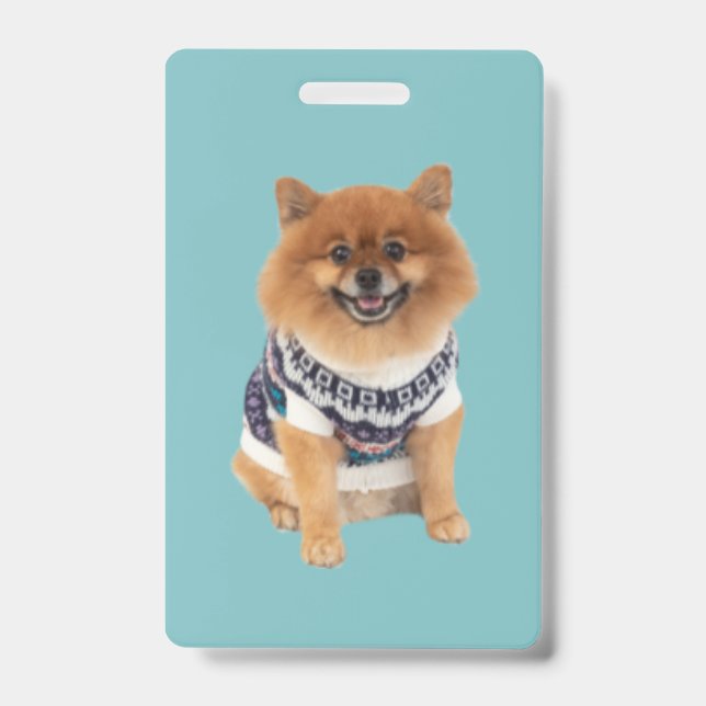 Crachá Poochie Dog Sweater | (Frente)