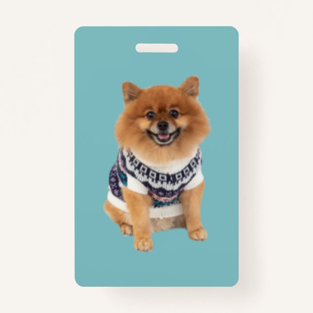 Crachá Poochie Dog Sweater | (Frente)