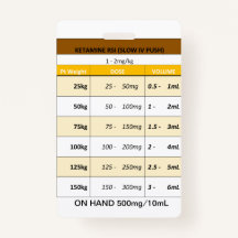 Posologia Rápida RE: Etomidato e Ketamina para RSI
