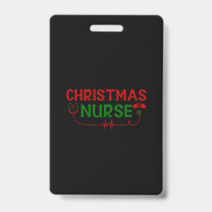 Crachá Presente De Natal Para Enfermeira