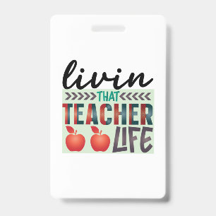 Crachá Presentes para Professores   Vivendo a Vida de um 
