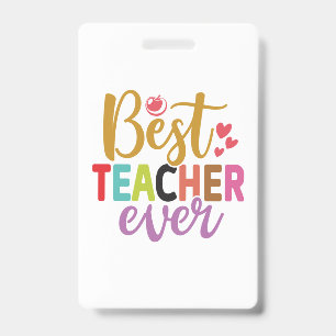 Crachá Presentes Professor   Melhor Professor de Todos