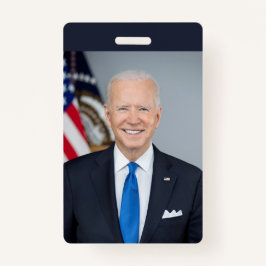 Crachá President Joe Biden White House Portrait Badge