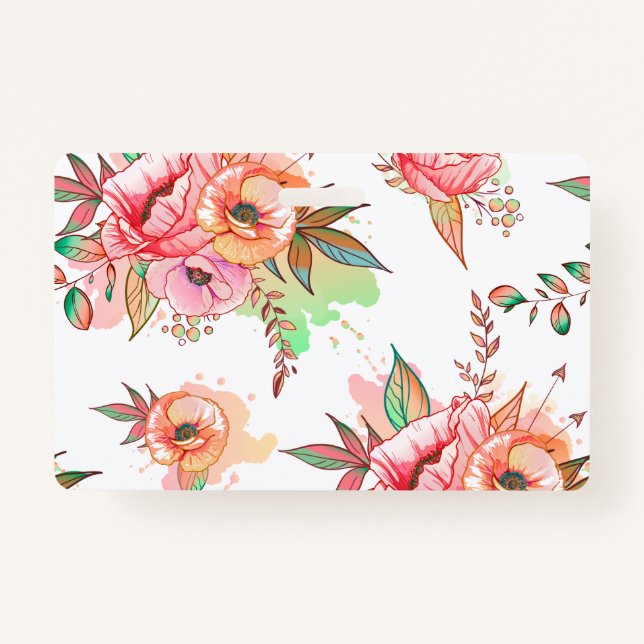 Crachá primavera (Frente)